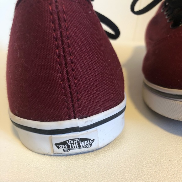 Burgundy Vans - Picture 2 of 3